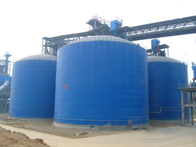 富文镇水泥钢板库改造