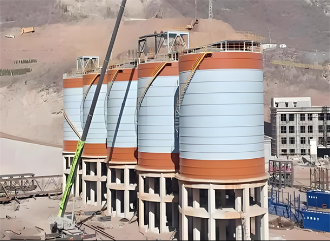 富文镇高架钢板仓