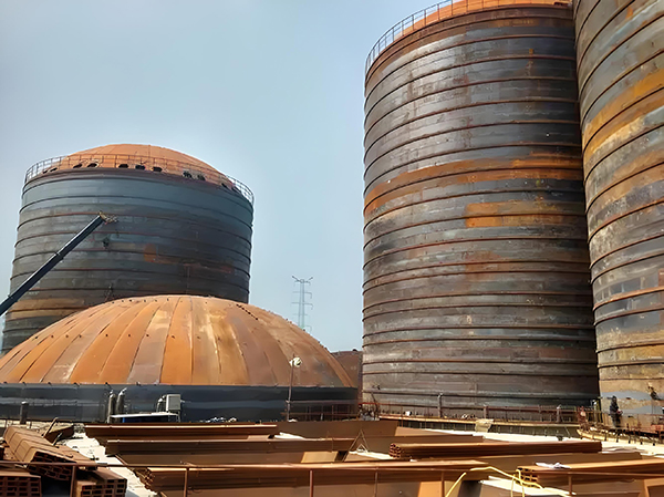 富文镇焦粉钢板仓